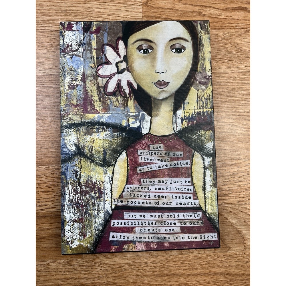 Kelly Rae Roberts Collection‎ 8in x 12in Wall Art "What is Calling You" Canvas